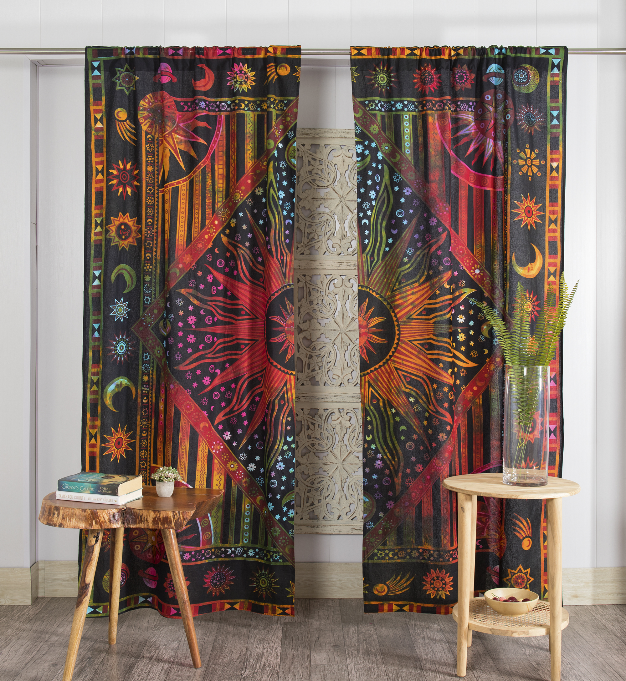 Premium quality tapestry fabric and texture