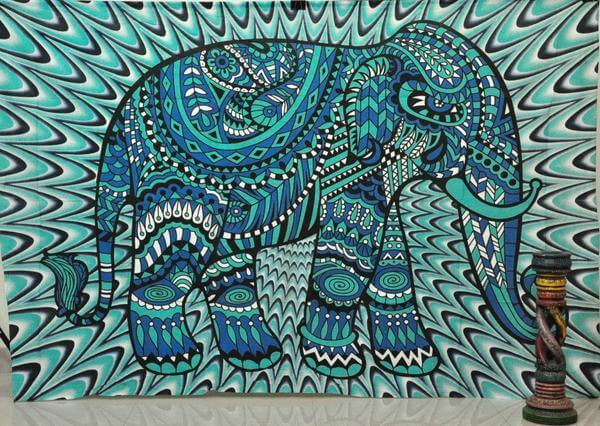 Animal wall tapestry