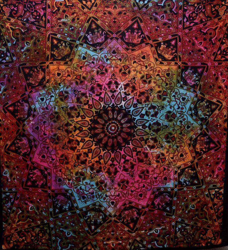 Bohemian wall tapestry