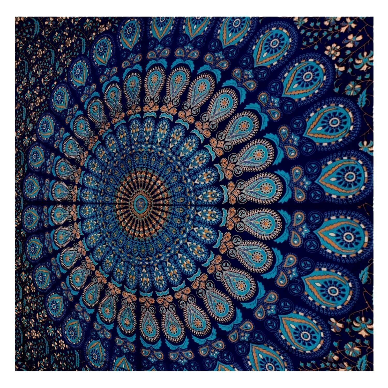 Twin Hippie Mandala Bohemian Wall Tapestry