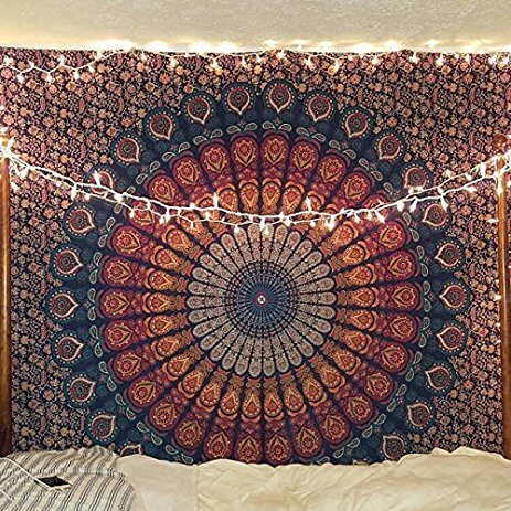 Multicolor Twin Hippie Mandala Beautiful Wall Hanging